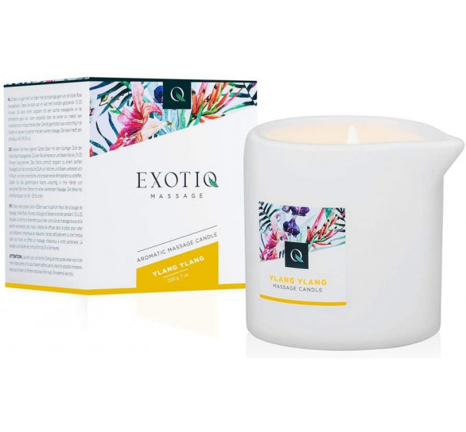 Массажная свеча Exotiq Massage Candle Ylang Ylang 200g