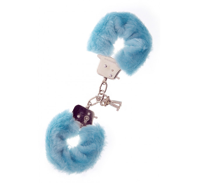 Наручники Metal Handcuff with Plush. BLUE