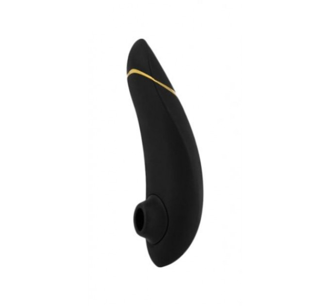 Безконтактний Кліторальний Стимулятор Womanizer Premium, Black, Черный
