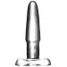 Плаг Flawless : Clear Stone 6"