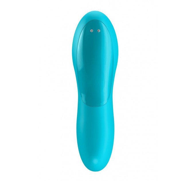 Универсальный вибратор на палец Satisfyer Teaser, бирюзовый