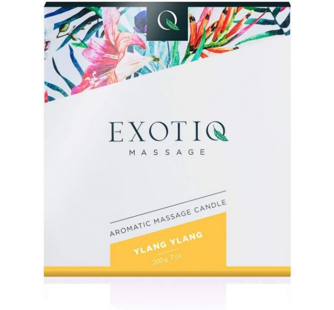Массажная свеча Exotiq Massage Candle Ylang Ylang 200g
