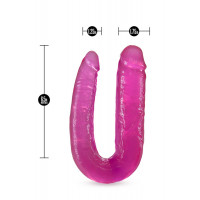 Подвійний фалоімітатор B YOURS DOUBLE HEADED DILDO PINK