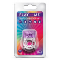 Ерекційне віброкільце PLAY WITH ME ONE NIGHT STAND VIBRATING C-RING PURPLE