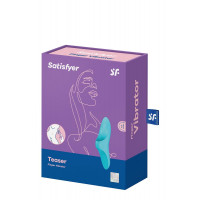 Універсальний вібратор на палець Satisfyer Teaser, бірюзовий