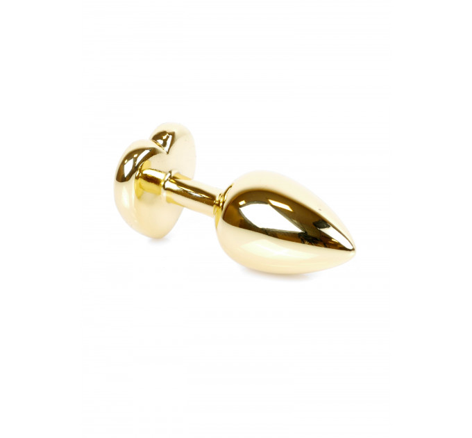 Анальна пробка S із зеленим каменем Boss of toys Jewellery