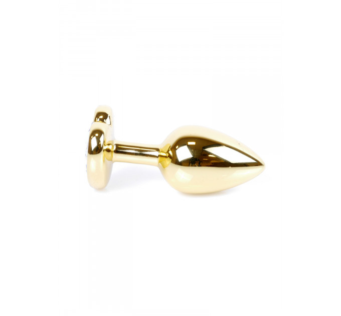 Анальна пробка S із зеленим каменем Boss of toys Jewellery
