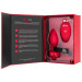 Анальна пробка з вібрацією і пультом управління B-Vibe Vibrating Heart Plug M/L Red