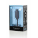 Анальная пробка со смещенным центром тяжести B-Vibe Snug Plug 2, силиконовая, черная
