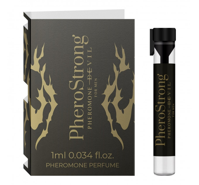 Духи з феромонами PheroStrong Devil для чоловіків 1 мл