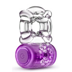 Ерекційне віброкільце PLAY WITH ME ONE NIGHT STAND VIBRATING C-RING PURPLE
