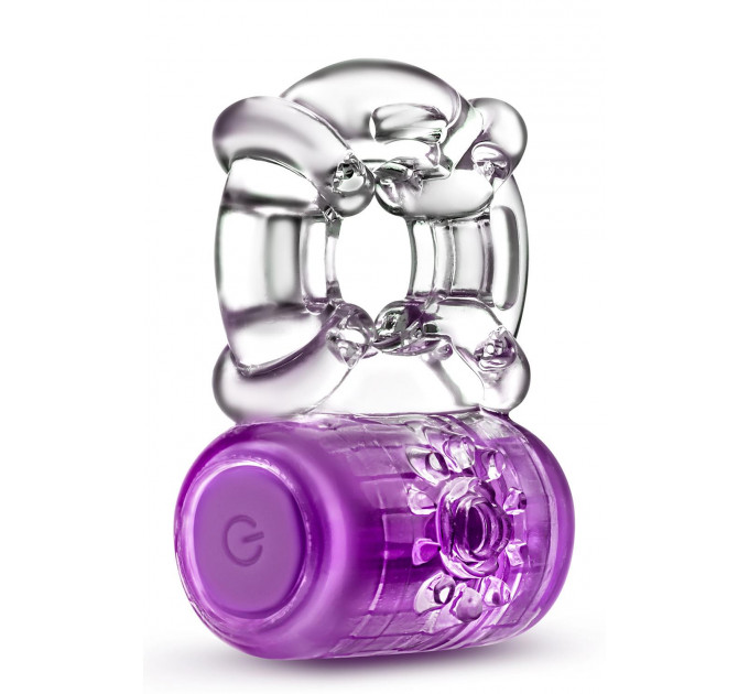 Ерекційне віброкільце PLAY WITH ME ONE NIGHT STAND VIBRATING C-RING PURPLE
