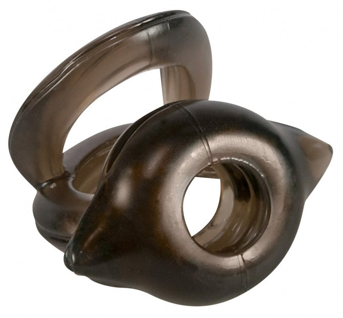 Кільце ерекційне подвійне Bad Kitty Cock Ring, 3.2 см