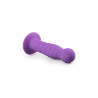 Фалоімітатор на присосці Easytoys фіолетовий, 14.2 х 2.8 см