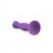 ET200PUR Фаллоимитатор на присоске Easytoys фиолетовый, 14.2 х 2.8 см