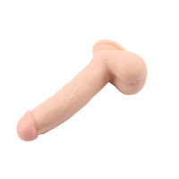 Фаллоимитатор с яичками Chisе Ballsy Super Cock на присоске, бежевый