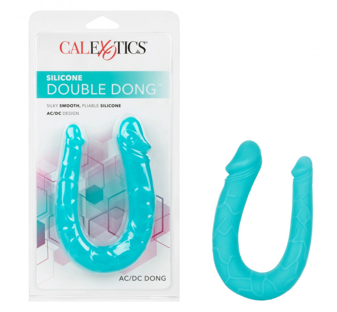 Фаллоимитатор двойной реалистичный California Exotic Novelties, бирюзовый
