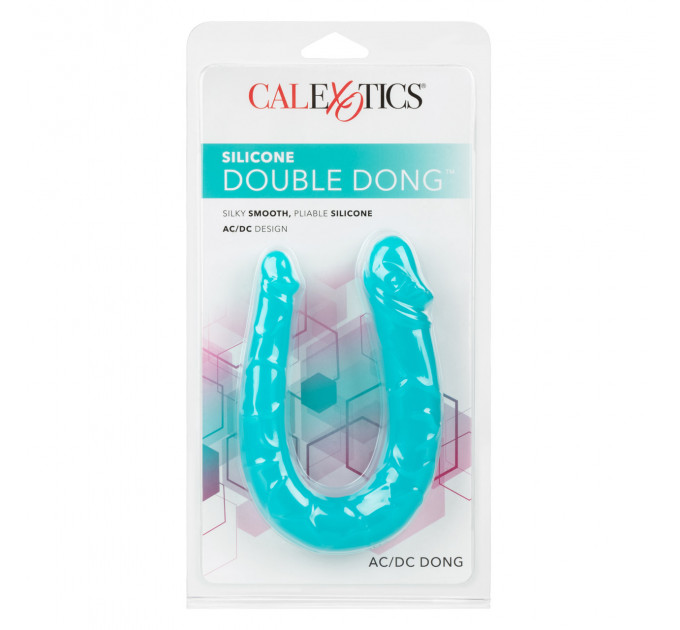 Фаллоимитатор двойной реалистичный California Exotic Novelties, бирюзовый