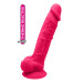 Фалоімітатор реалістичний Dream Toys Real Love на присосці з яєчками, рожевий