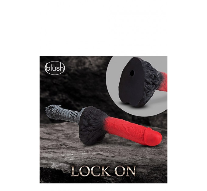 Фаллоімітатор у стилі Фентезі із системою Blush «Lock-On», сумісний зі страпонами