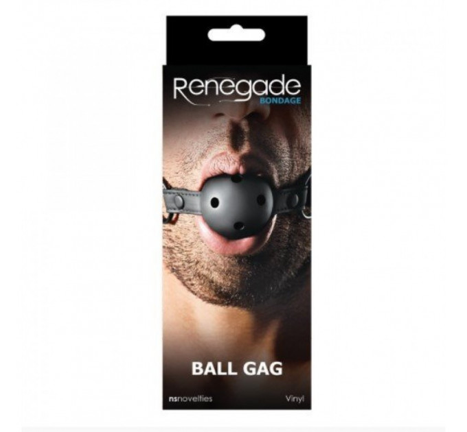Кляп RENEGADE BONDAGE BALL GAG BLACK