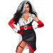 Костюм Круэллы Leg Avenue Devilish Diva M