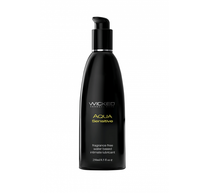 Лубрикант на водной основе гипоаллергенный без глицерина WICKED AQUA SENSITIVE 240ML