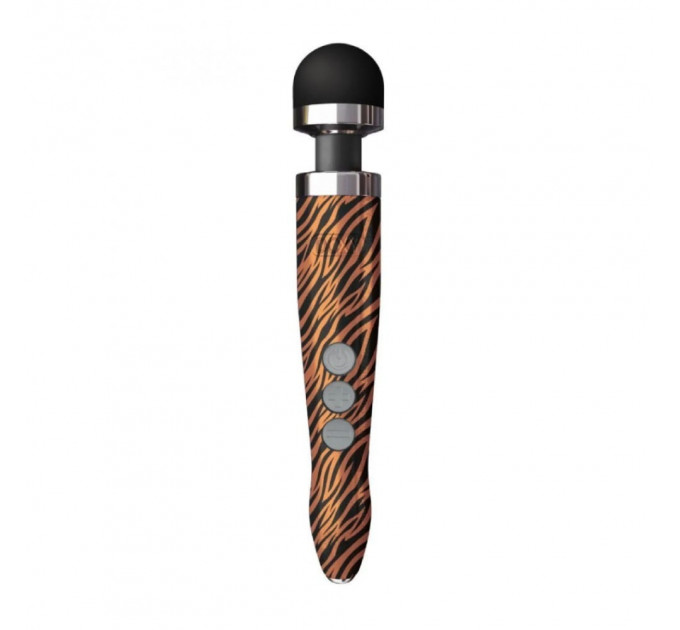 Массажер-микрофон Doxy Die Cast 3R Wand Vibrator Tiger, тигровый