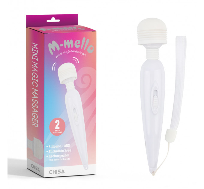 Мини-вибратор микрофон Chisa M-Mello, белый