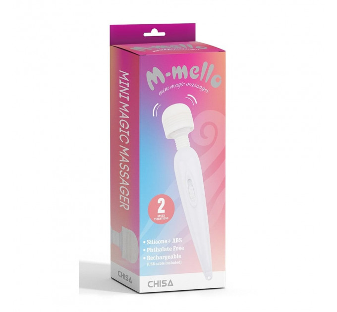 Мини-вибратор микрофон Chisa M-Mello, белый