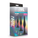 Набор из трех анальных пробок Anal Adventures Platinum Silicone