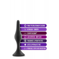Набор из трех анальных пробок Anal Adventures Platinum Silicone