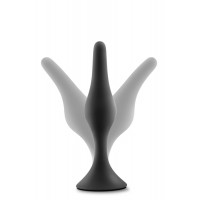Набор из трех анальных пробок Anal Adventures Platinum Silicone