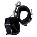 Наручники кожаные Zado FETISH Leather Cuffs с мягкой подкладкой внутри, черные