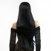 Парик прямой Fetish Hair черный, 60 см