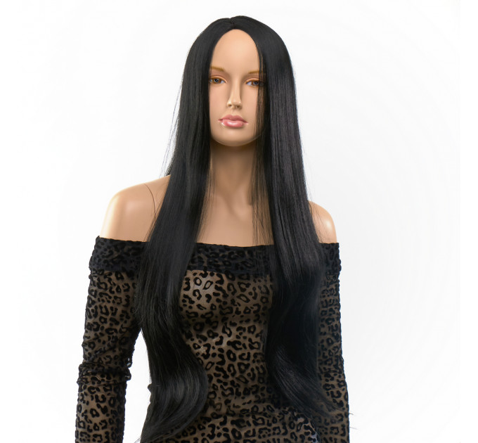 Парик прямой Fetish Hair черный, 60 см