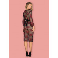 Пеньюар кружевной Obsessive Redessia peignoir S/M
