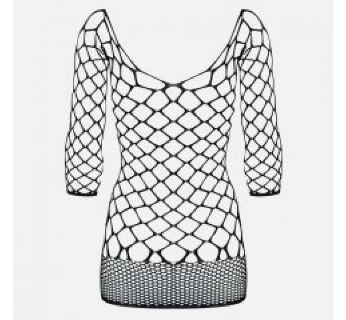 Платье сетка Obsessive D606 black S/M