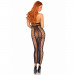 Платье в сетку One Size Killer Instincts Fishnet Bodycon Dress от Leg Avenue, черное