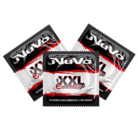 Презерватив із латексу преміум-класу Nuvo Condoms Large великого розміру (ціна за 1 шт.)
