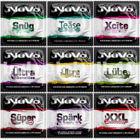 Презерватив із латексу преміум-класу Nuvo Condoms Large великого розміру (ціна за 1 шт.)