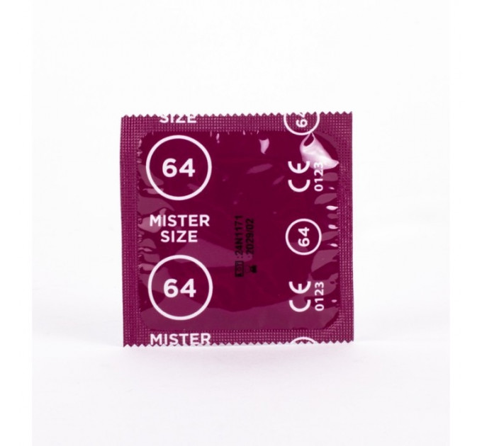 Презервативи ультратонкі латексні Mister Size 64 мм (ціна за 1 шт.)