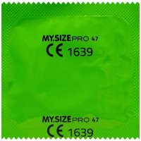 Презервативи ультратонкі латексні My.Size Extra Small 47 мм (ціна за упаковку 10 шт.)
