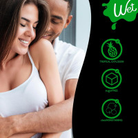 Розігрівач лубрикант Wet Fun Flavors Tropical Fruit Explosion (мультифрукт) 89 мл