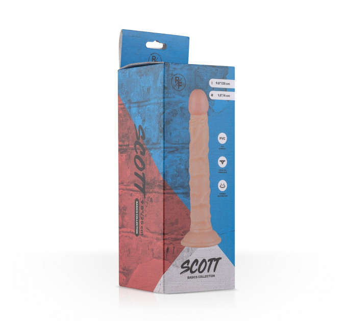 Реалистичный фаллоимитатор Real Fantasy Scott Realistic Dildo