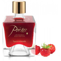 Їстівна фарба для тіла Bijoux Indiscrets Poеme - Wild Strawberry, 50 гр
