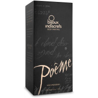 Їстівна фарба для тіла Bijoux Indiscrets Poеme - Wild Strawberry, 50 гр