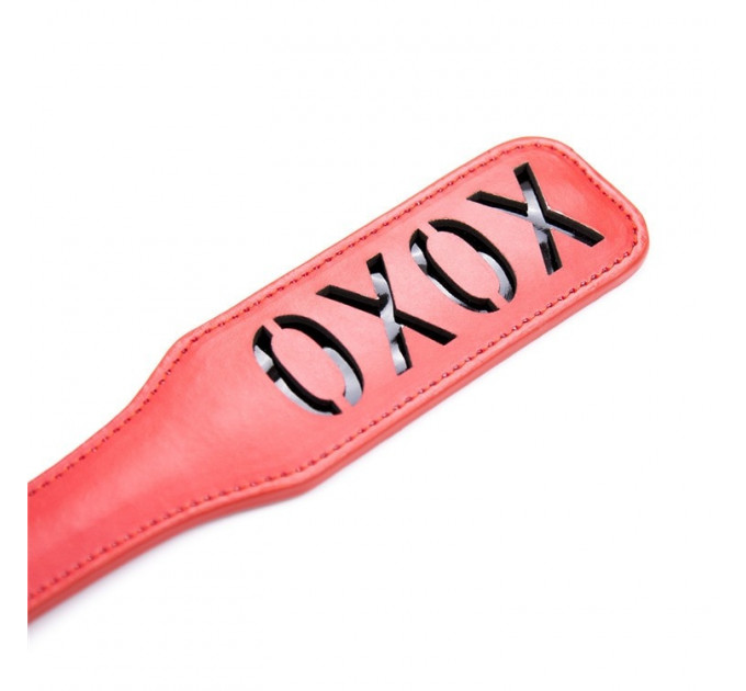 Шлепалка красная овальная OXOX PADDLE 31,5 см