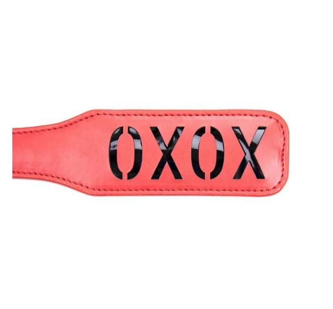 Шлепалка красная овальная OXOX PADDLE 31,5 см