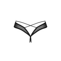 Трусики с открытым доступом XS/S Roxelia Obsessive, черные